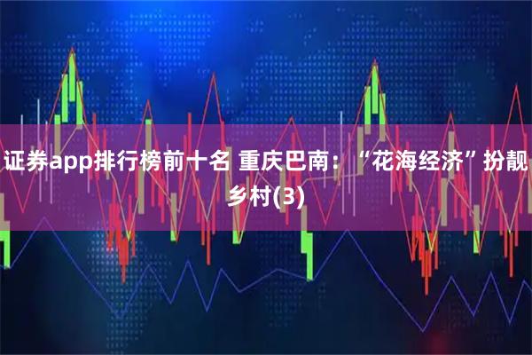 证券app排行榜前十名 重庆巴南：“花海经济”扮靓乡村(3)